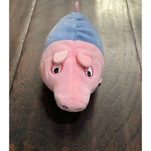 Jazwares Peppa Pig Stack Play George Brother Blue 4" Plush Stuffed beanies Toy